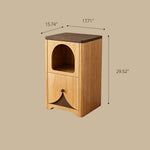 Load image into Gallery viewer, Modern Wooden Pet Friendly Storage Cabinet Coffee Table and TV Stand Set with Multi Functional Design
