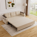 Load image into Gallery viewer, 83'' Modern Convertible Sofa Bed with Storage Contemporary Upholstered Sleeper Sofa
