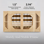 Load image into Gallery viewer, Modern Chenille Sofa Deep Seat Removable Cover Lounge Couch
