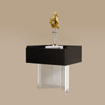 Load image into Gallery viewer, Luxury Smart Nightstand Bedside Table with Scratch-Resistant Leather &amp; LED Lighting
