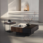 Load image into Gallery viewer, Modern Coffee Table Set Nested Design Living Room Accent Tables
