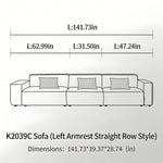 Load image into Gallery viewer, Modern Modular Washable Fabric Sectional Sofa
