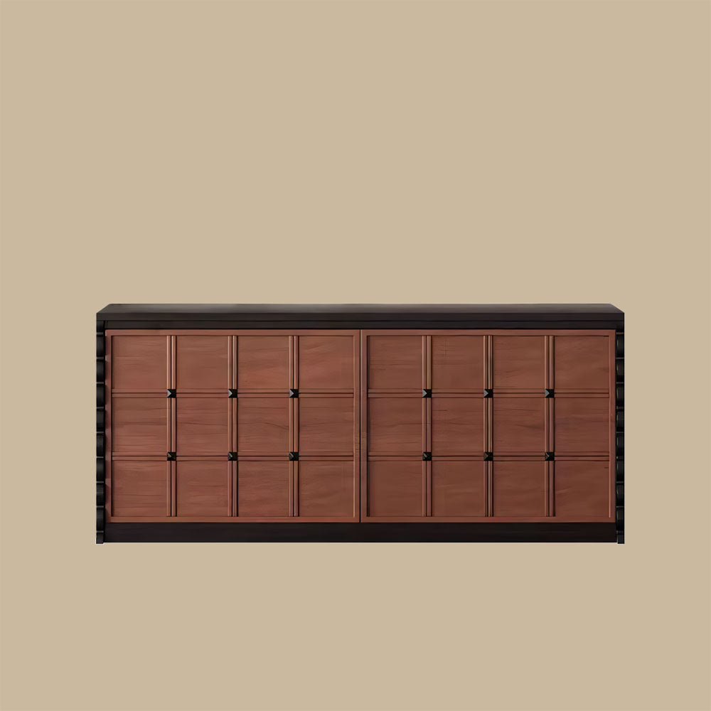 Modular Wooden TV Stand Set Optional Combination Media Console with Storage Cabinets