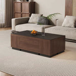 Load image into Gallery viewer, Modern Lift-Top Multifunctional Coffee Table with Storage &amp; Dining Function
