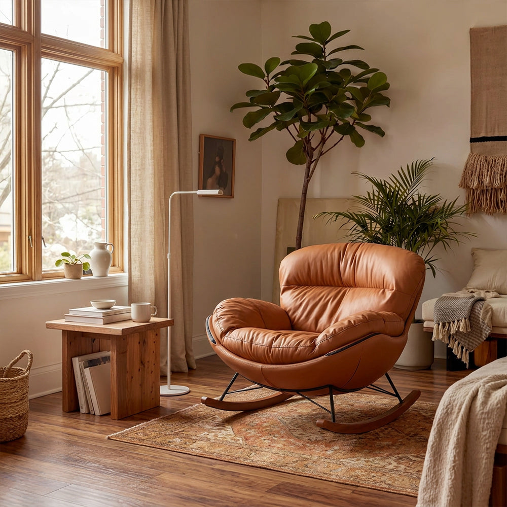 Rocking Accent Chair with Plush Cushioning