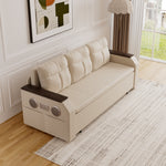 Load image into Gallery viewer, 83'' Modern Convertible Sofa Bed with Storage Contemporary Upholstered Sleeper Sofa
