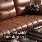 Load image into Gallery viewer, 89.7'' Cat Scratch-Resistant Sofa Bed Hidden Storage Convertible Design Durable Comfort
