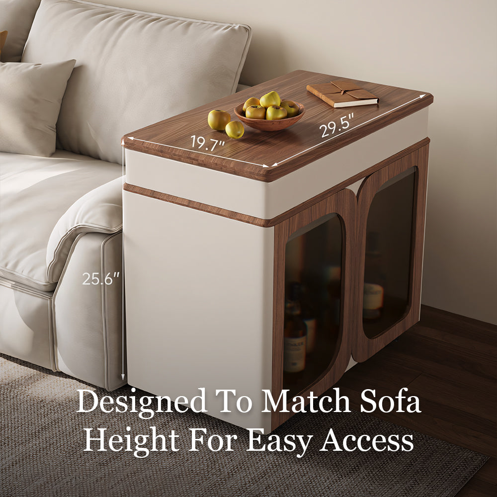 Modern Lift Top Coffee Table with Storage Extendable Wooden Coffee Table with Open Shelves Multi-Functional Living Room Table