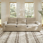 Load image into Gallery viewer, 115.35'' CloudLuxe Power Reclining 3-Seat Sofa Linen Fabric Cloud Comfort
