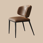 Load image into Gallery viewer, Set of 2 Modern Leather Accent Dining Chairs
