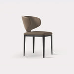Load image into Gallery viewer, Modern Upholstered Dining Chair with Sculptural Curved Backrest 1 Piece
