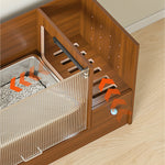 Load image into Gallery viewer, Modern Modular Storage Cabinet Pet Friendly Sideboard Multi Functional Cabinet
