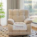 Load image into Gallery viewer, Electric Power Recliner Chair with Massage Heat Rocking Swivel &amp; Vibration
