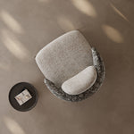 Load image into Gallery viewer, Modern Artistic Lounge Chair with Curved Back and Pattern Upholstered Accent Design
