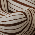 Load image into Gallery viewer, Modern Sculptural Striped Accent Chair Artistic Lounge Chair
