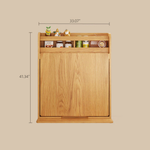 Load image into Gallery viewer, 62" Wall-Side Murphy Foldable Dining Table with Integrated Shelf Storage
