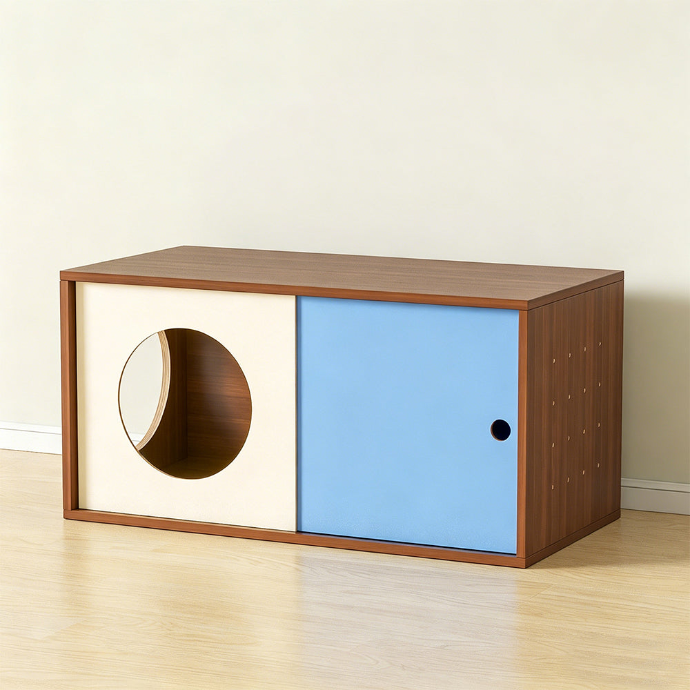 Modern Modular Storage Cabinet Pet Friendly Sideboard Multi Functional Cabinet