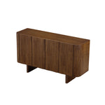 Load image into Gallery viewer, 54.6'' Modern Fluted Wood Sideboard Cabinet with Mid-Century Legs
