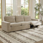 Load image into Gallery viewer, 115.35'' CloudLuxe Power Reclining 3-Seat Sofa Linen Fabric Cloud Comfort
