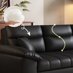 Load image into Gallery viewer, 89.7'' Cat Scratch-Resistant Sofa Bed Hidden Storage Convertible Design Durable Comfort
