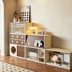 Load image into Gallery viewer, Modern Modular Storage Cabinet Multi Functional Sideboard Pet Friendly Storage Unit
