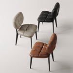 Load image into Gallery viewer, Modern Upholstered Dining Chair with Cushioned Tufted Backrest 2 Piece
