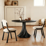 Load image into Gallery viewer, Contemporary Modern White Ash Solid Wood Surface Dinning Table
