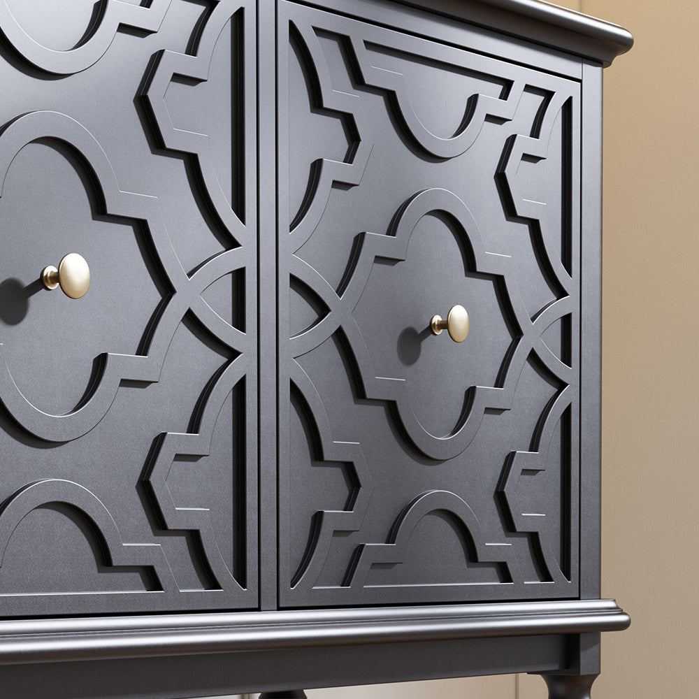 Retro Traditional Storage Sideboard Buffet for Home Entry