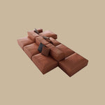 Load image into Gallery viewer, Modern Modular Top-Grain Leather Sectional Sofa
