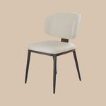 Load image into Gallery viewer, Set of 2 Modern Leather Accent Dining Chairs
