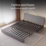 Load image into Gallery viewer, Contemporary Faux Leather Sofa Bed Sleeper Sofa with Hidden Storage &amp; Metal Frame
