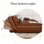 Load image into Gallery viewer, Modern Faux Leather Foldable Sofa Bed Minimalist Comfort for Contemporary Living
