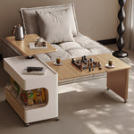 Load image into Gallery viewer, Modern Multi-Functional Coffee Table with Foldable Lift-Top Rotatable &amp; Extendable Design
