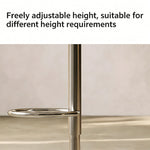 Load image into Gallery viewer, 1 Piece Modern Boucle Adjustable Bar Stool with Sculptural Backrest and Stainless Steel Base
