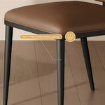 Load image into Gallery viewer, Set of 2 Modern Leather Accent Dining Chairs
