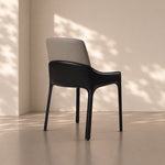 Load image into Gallery viewer, Ergonomic Padded PU Leather Minimalist Armrest Dining Room Chair 1 Piece
