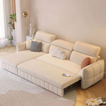 Load image into Gallery viewer, Modern Velvet Sofa Bed with USB Charging &amp; Storage Chaise Convertible Sleeper Couch

