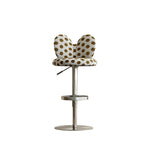 Load image into Gallery viewer, Modern Upholstered Adjustable Bar Stool with Petal Back 1 Piece
