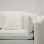 Load and play video in Gallery viewer, Convertible Sofa Bed with 3.9" Thick Mattress Space-saving Sleeper Sofa
